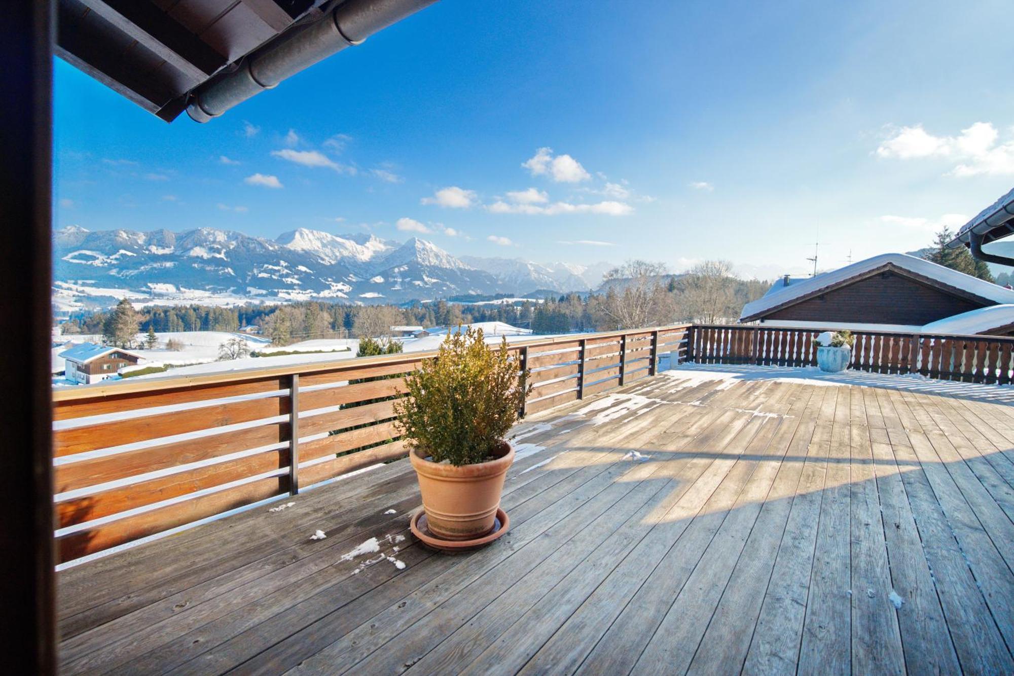 Gaestehaus Bergfrieden ボルシュターラング エクステリア 写真